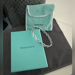 Tiffany & Co. | *RARE* Infinity Bangle Bracelet | Sterling Silver